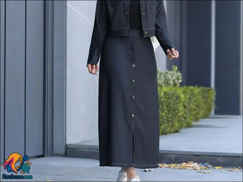 مدل دامن بلند مجلسی زنانه جدید و شیک سال