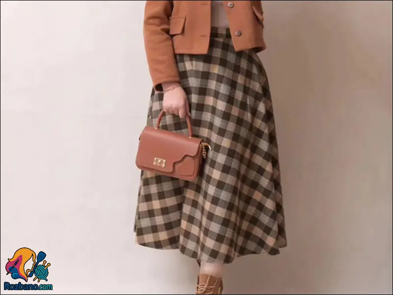 دامن بلند مجلسی زنانه ترند سال