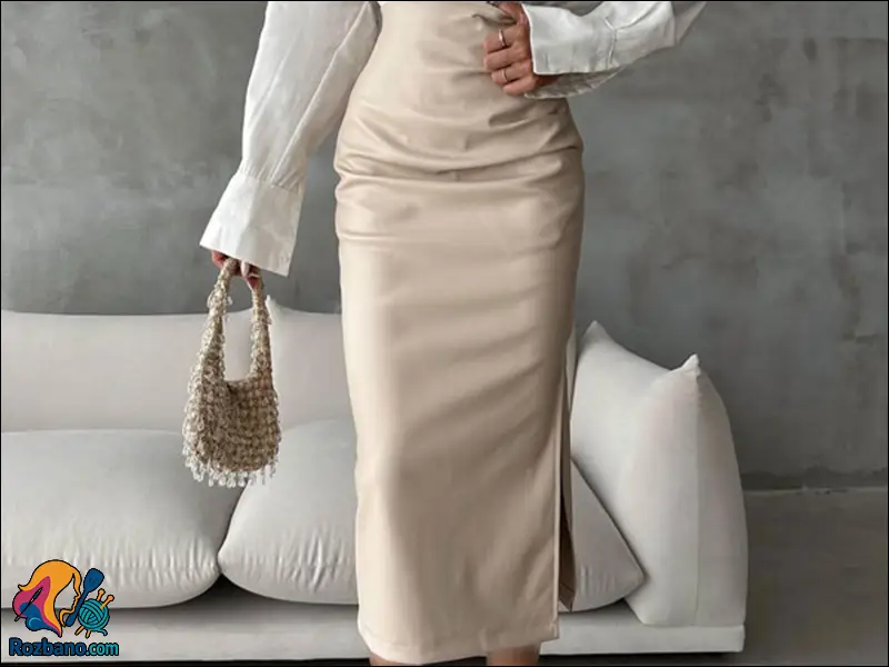 جدیدترین مدل دامن بلند مجلسی برای استایل رسمی