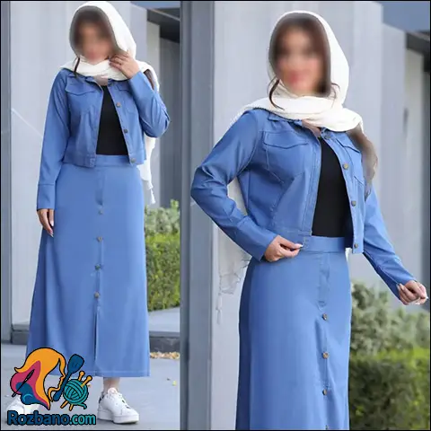 مدل دامن بلند مجلسی زنانه جدید و شیک سال