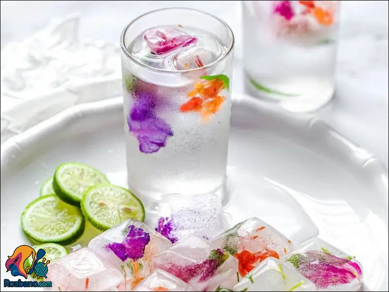طرز تهیه یخ طعم دار برای مهمانی های تابستان