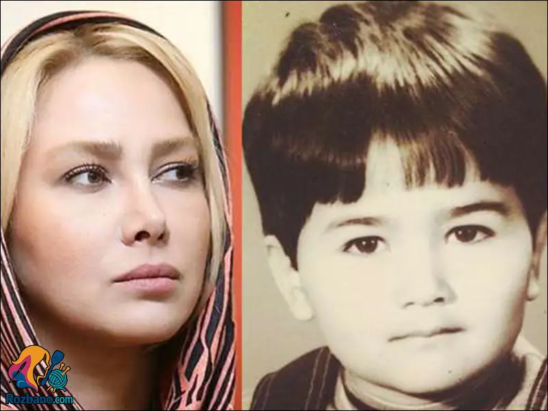 عکس کودکی آناهیتا نعمتی