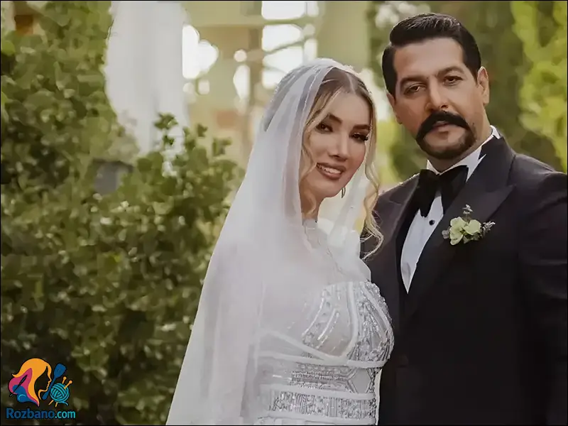 عکس های جدید متین ستوده و همسر کامران تفتی در مراسم ازدواج