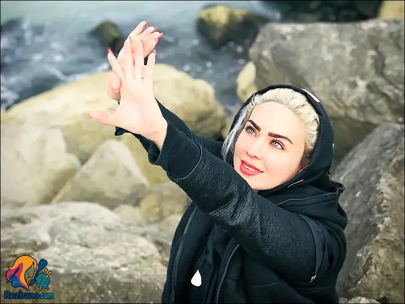 عکس سولماز آقمقانی با معرفي مسير بازيگری