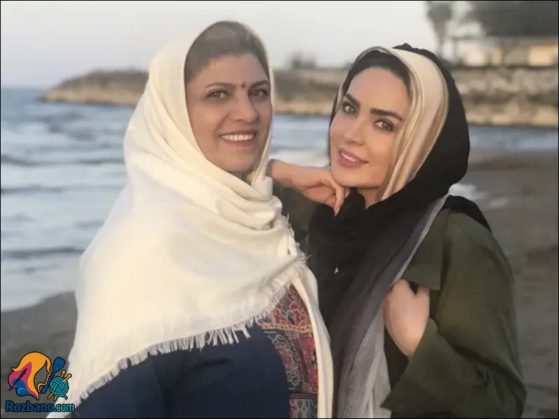 بيوگرافی سولماز آقمقانی - عکس سولماز آقمقانی و مادرش