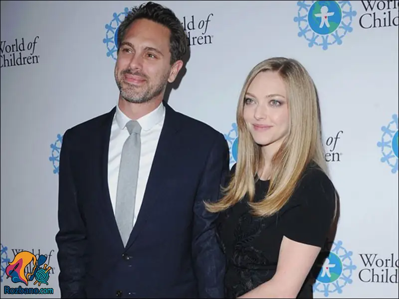 آماندا سایفرد و همسرش