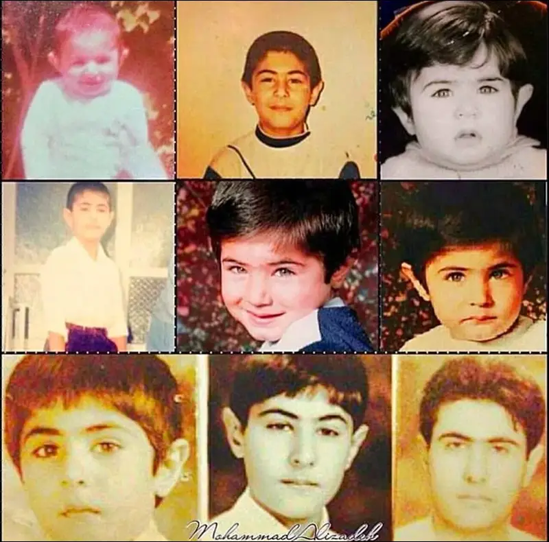 بیوگرافی محمد علیزاده - عکس کودکی محمد علیزاده