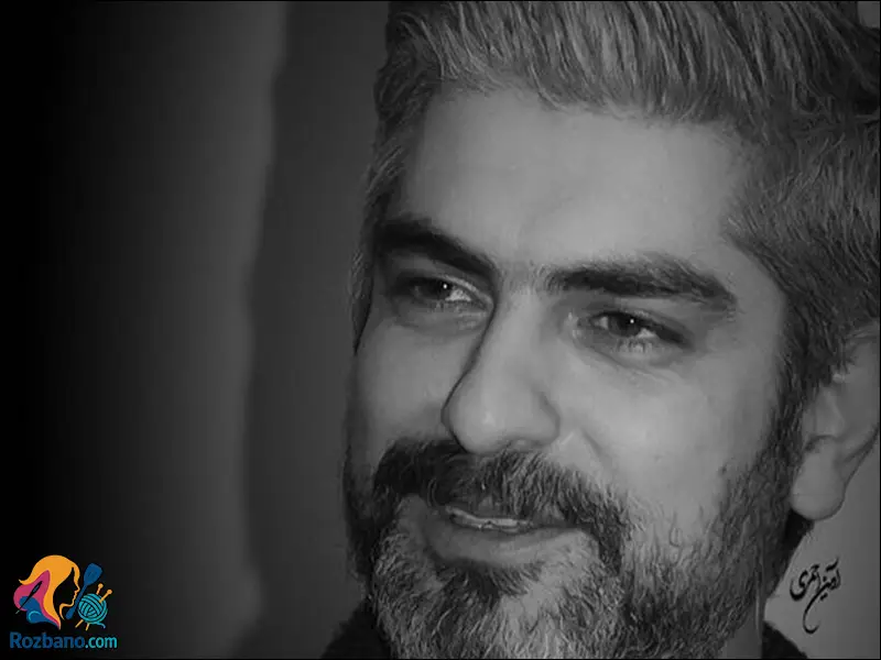 عکس سیاه و سفید بازیگران ایرانی - مهدی پاکدل