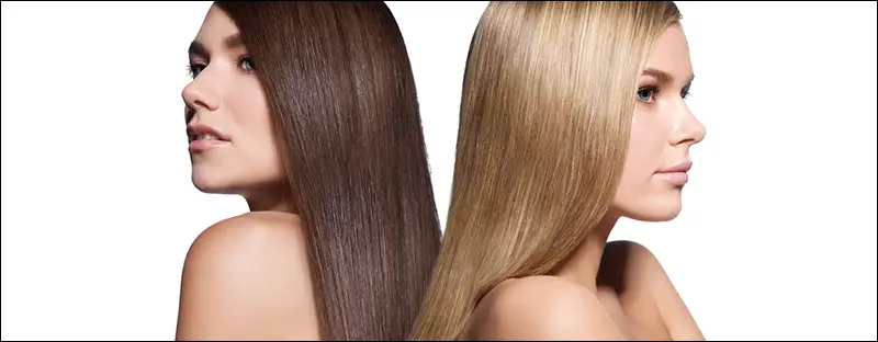 تصوير تفاوت بوتاکس مو و کراتین مو