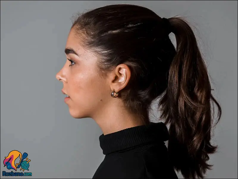 گوشواره متناسب با فرم صورت - گوشواره مناسب برای خانم هایی که موهای خود را می بندند