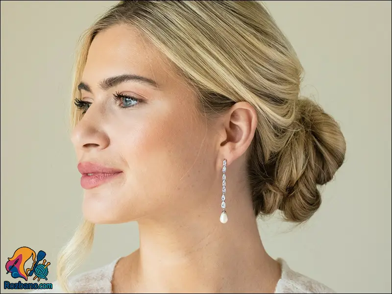 گوشواره متناسب با فرم صورت - گوشواره مناسب برای صورت های پر و درشت