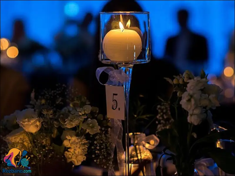 جشن عروسی ارزان - شمع آرایی جشن عروسی