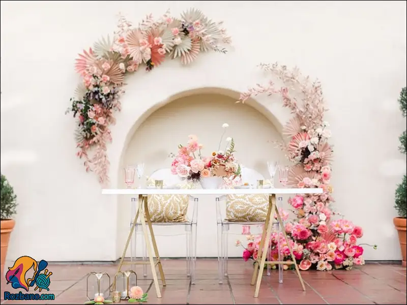 تزیینات ساده و خلاقانه برای جشن عروسی ارزان