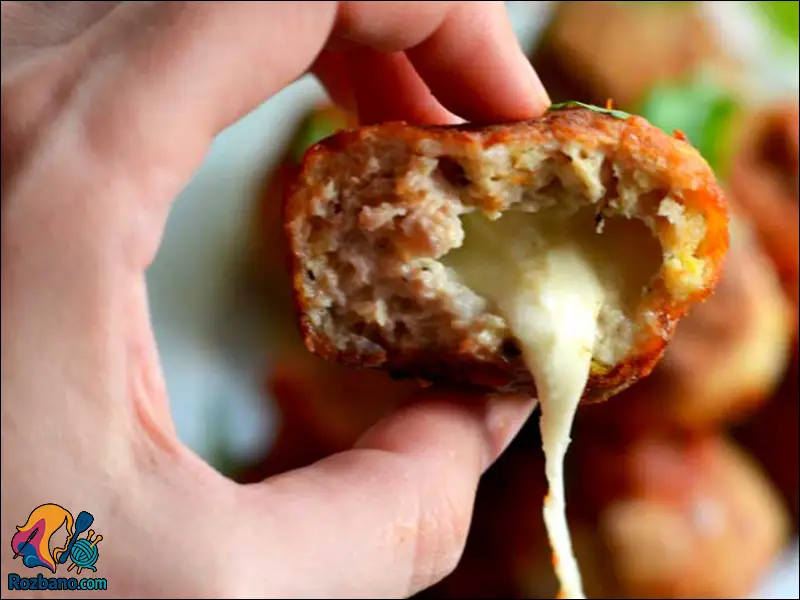 دستور کامل کوفته مرغ پنیری و نکات مهم آشپزی