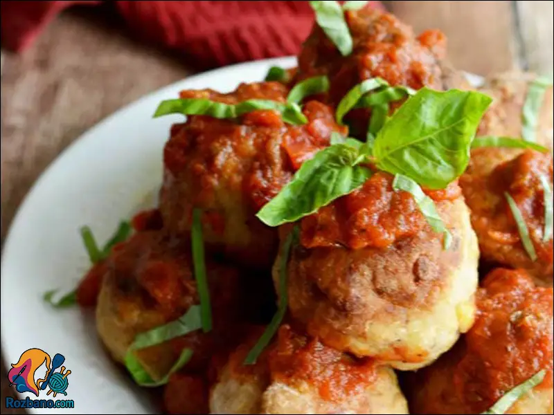 آموزش کوفته مرغ پنیری با روش مدرن و طعم عالی