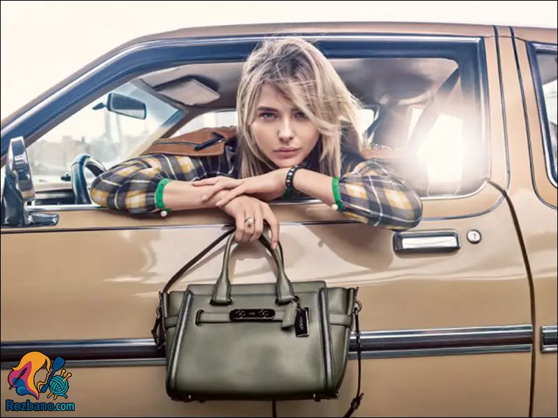 عکس های جدید کلویی مورتز در کمپین تبلیغاتی مد