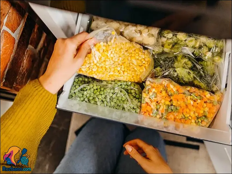 فوت و فن فریز کردن مواد غذایی در فریزر خانگی