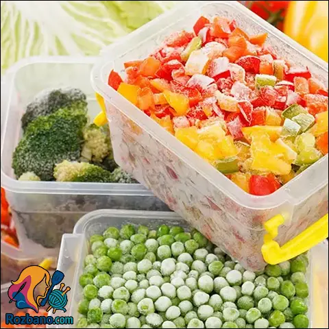 نکات مهم فریز کردن مواد غذایی بدون افت کیفیت