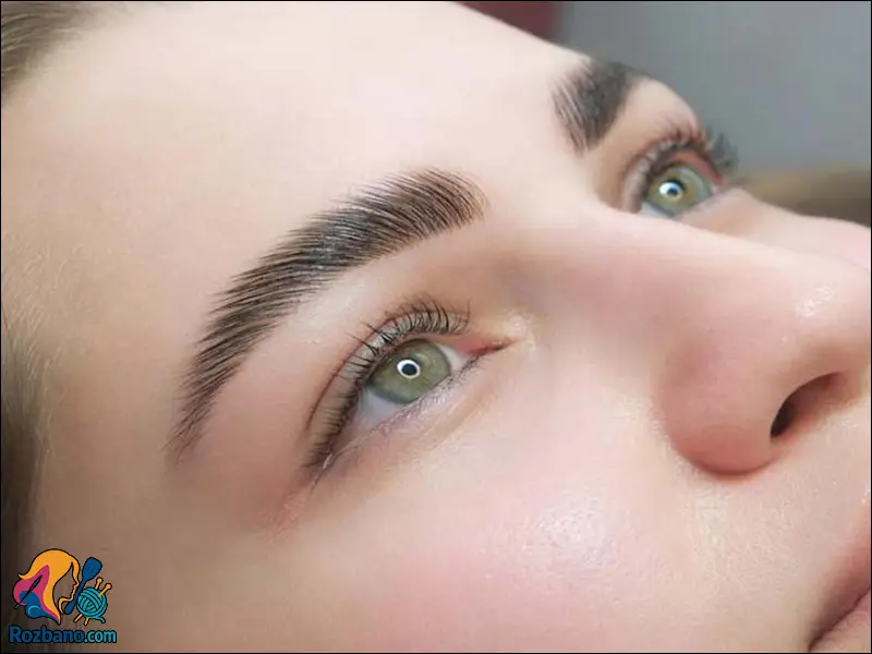 مدل هاشور ابرو مویی