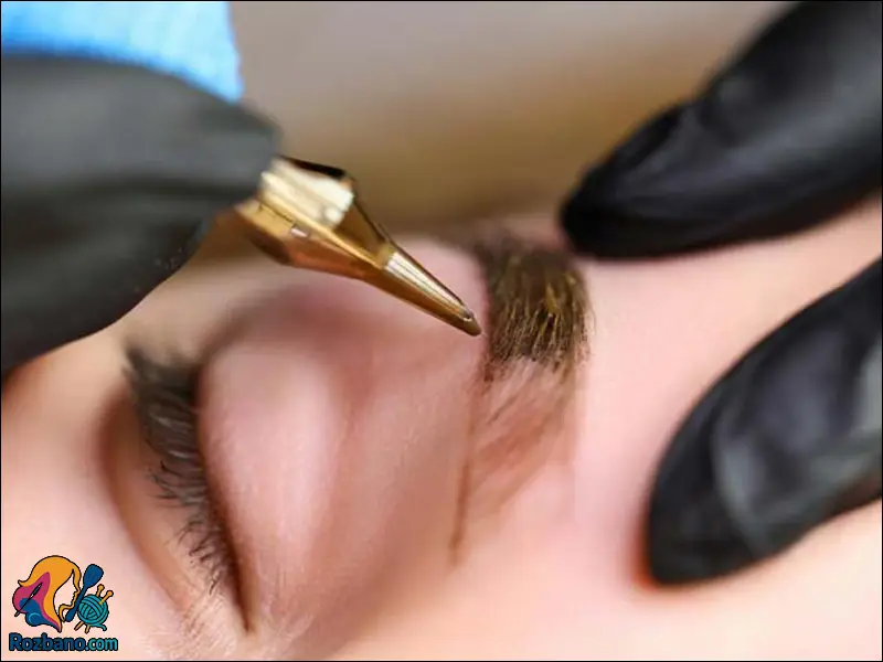 مدل هاشور ابرو ترکیبی