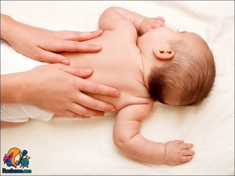 آموزش ماساژ برای تسکین درد کودک در منزل