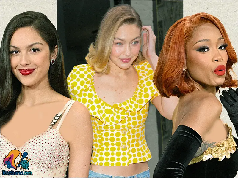 جديد ترين ترند هاي رنگ مو فانتزي براي تابستان