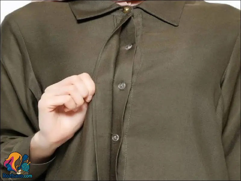 آموزش دوخت دكمه مخفی در خیاطی