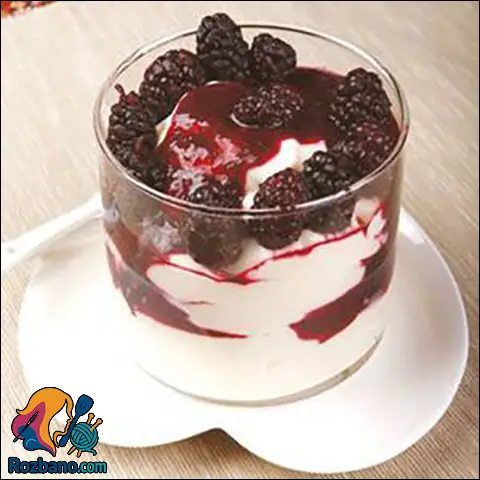 دسر خامه شاتوتی حرفه ای مرحله به مرحله