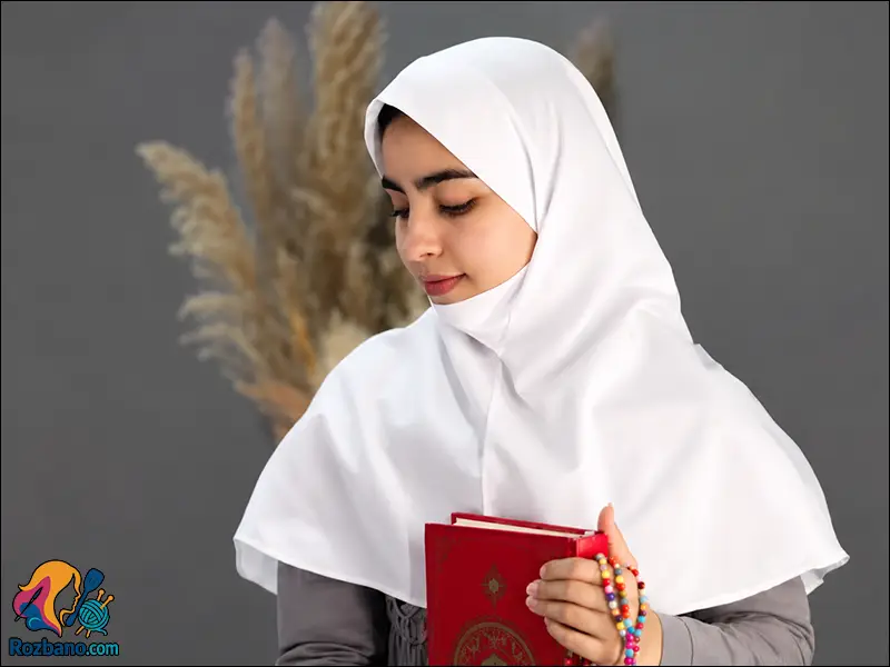 آموزش دوخت مقنعه چانه دار