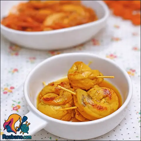 آموزش کامل رولت مرغ با عسل مجلسی و ساده