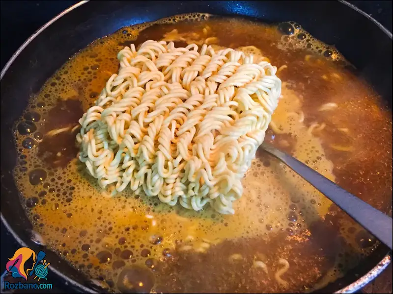 آماده سازی و درست کردن نودل