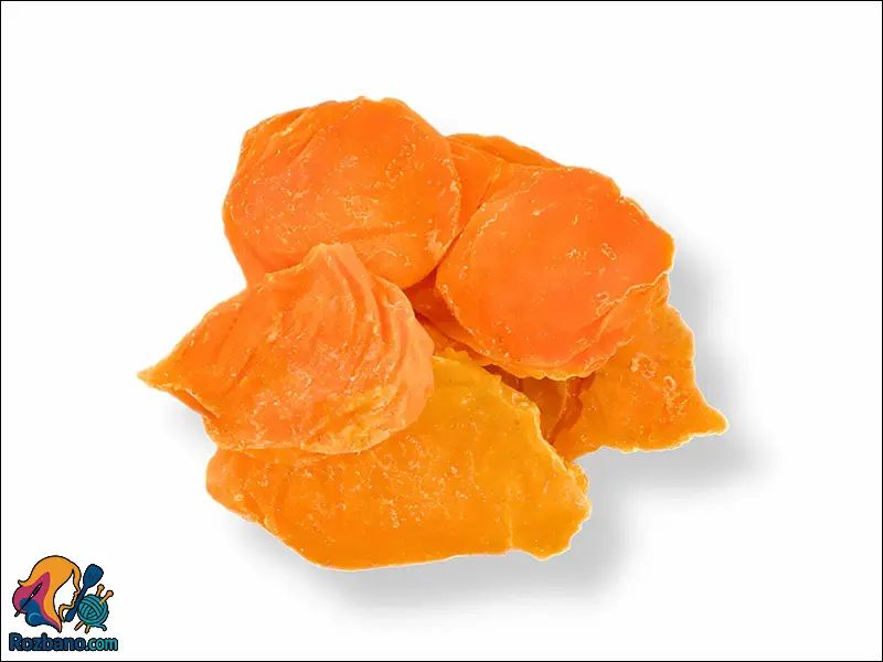 برگه زردآلو خانگی بدون مواد نگهدارنده