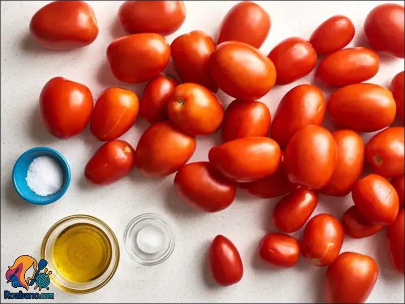 طرز تهیه رب گوجه فرنگی خانگی با رنگ طبیعی