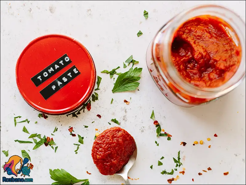 طرز تهیه رب گوجه فرنگی خانگی بدون کپک