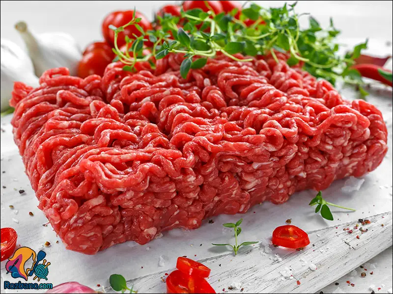 گوشت چرخ کرده و نکات خرید گوشت قرمز