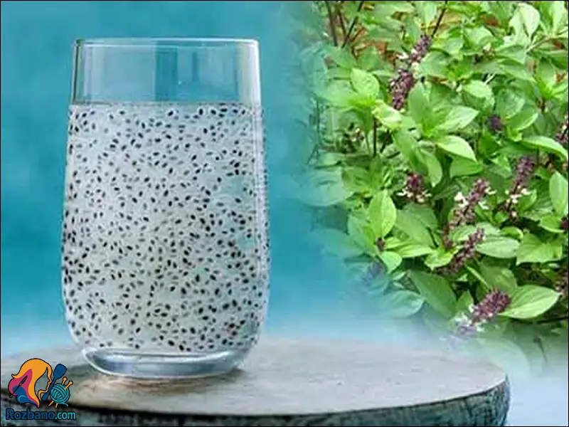 رفع عطش در تابستان با تخم شربتی طبیعی