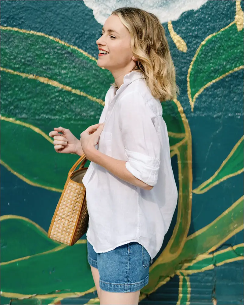 استایل شلوارک جین در تابستان و بهار با نکات جذاب برای استایل روزمره