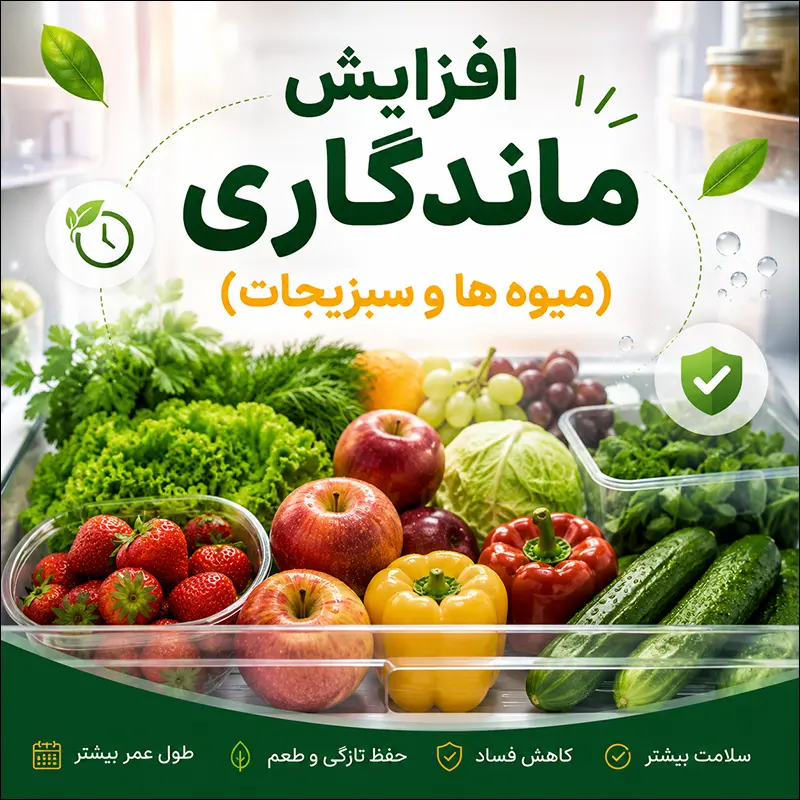 افزایش ماندگاری میوه ها و سبزیجات؛ راهنمای کامل