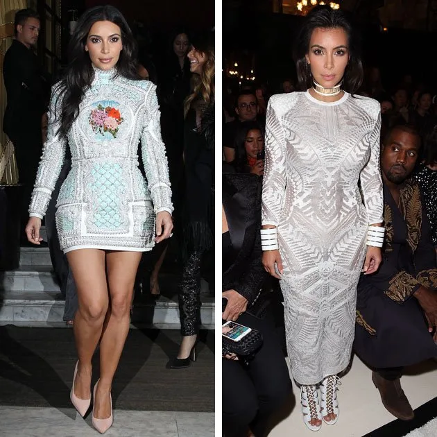 تاثیر کانیه وست بر استایل کیم کارداشیان