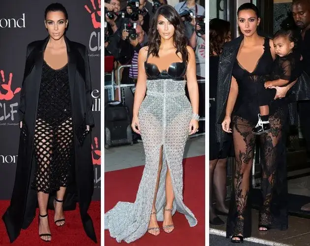 تحول استایل کیم کارداشیان قبل و بعد از کانیه وست