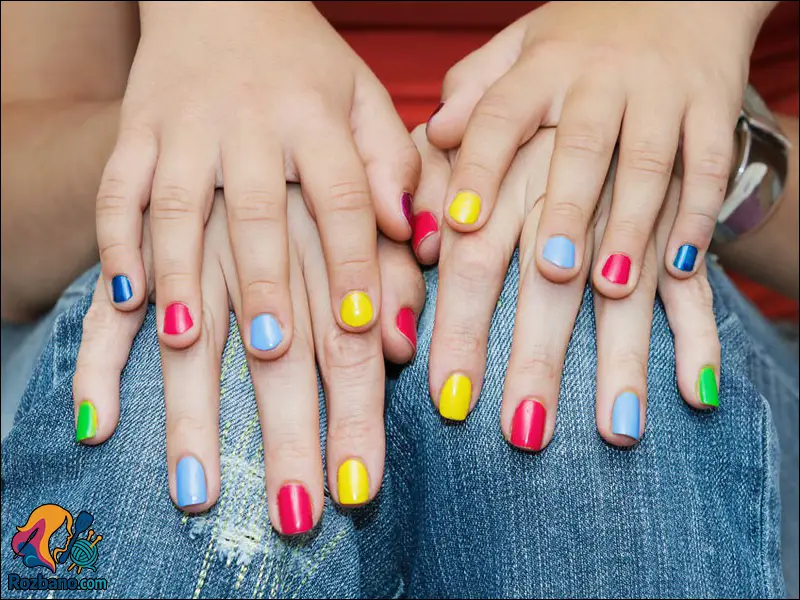 عوارض خطرات لاک ناخن برای کودکان و مواد شیمیایی مضر