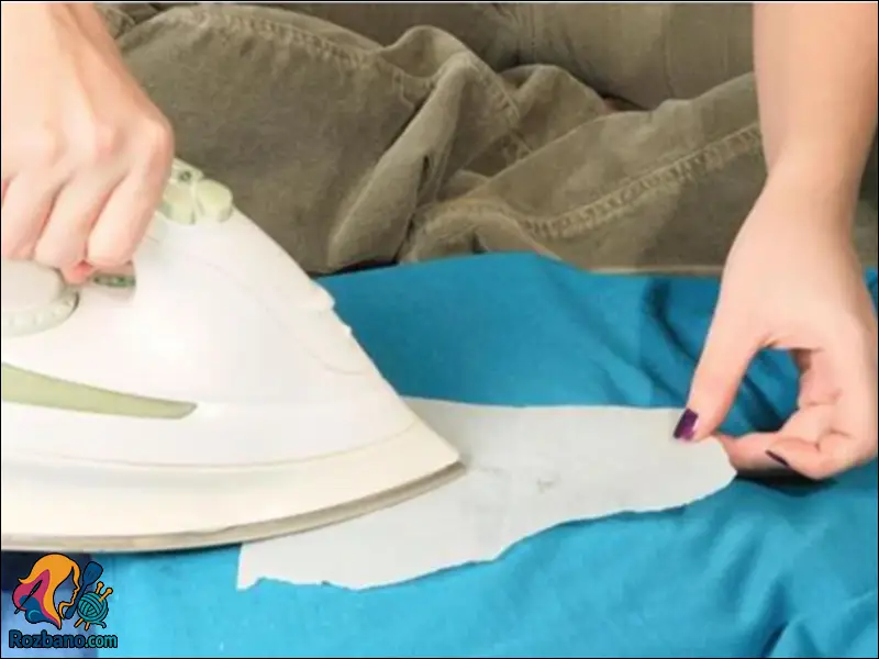 مراحل پاک کردن لکه شمع از رومیزی و پارچه