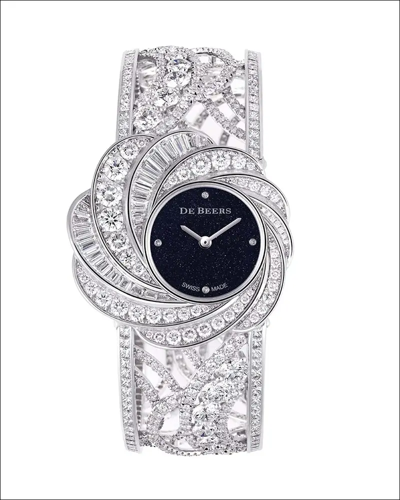 مدل ساعت مچی خاص - دی بیرز؛ درخشش خالص الماس