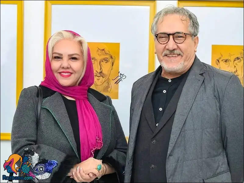 افسانه چهره آزاد و همسرش شاهرخ فروتنیان