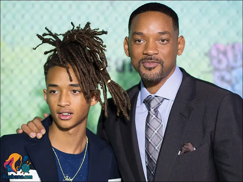 تک عکس بازیگران هالیوود - ویل اسمیت و پسرش جیدن