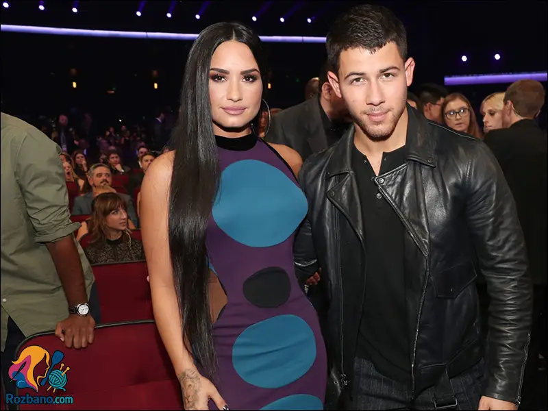 تک عکس بازیگران هالیوود - دمی لواتو و نیک جوناس