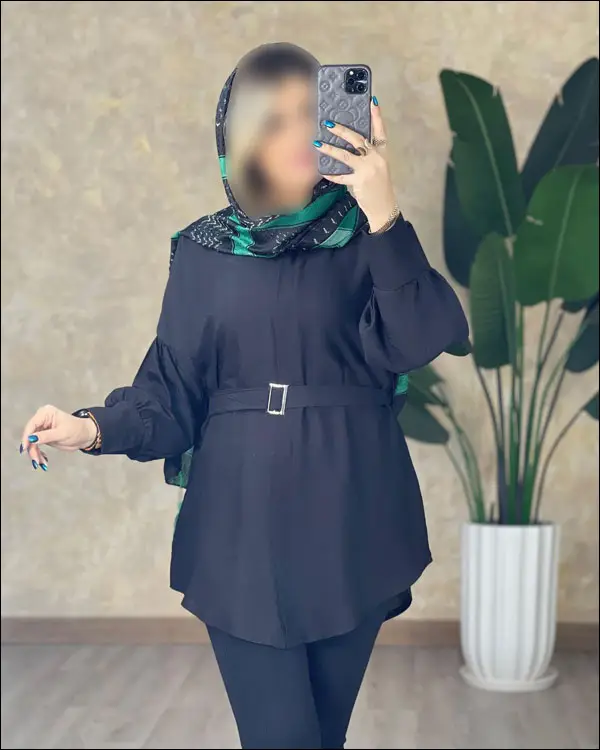 مدل های جذاب تونیک مانتویی جلو بسته برای استایل دخترانه