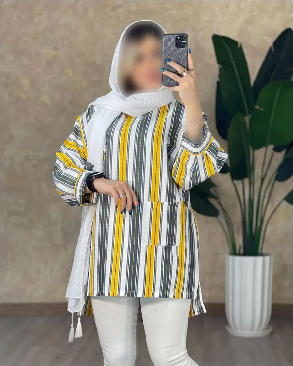 راهنمای انتخاب تونیک مانتویی جلو بسته شیک و به روز