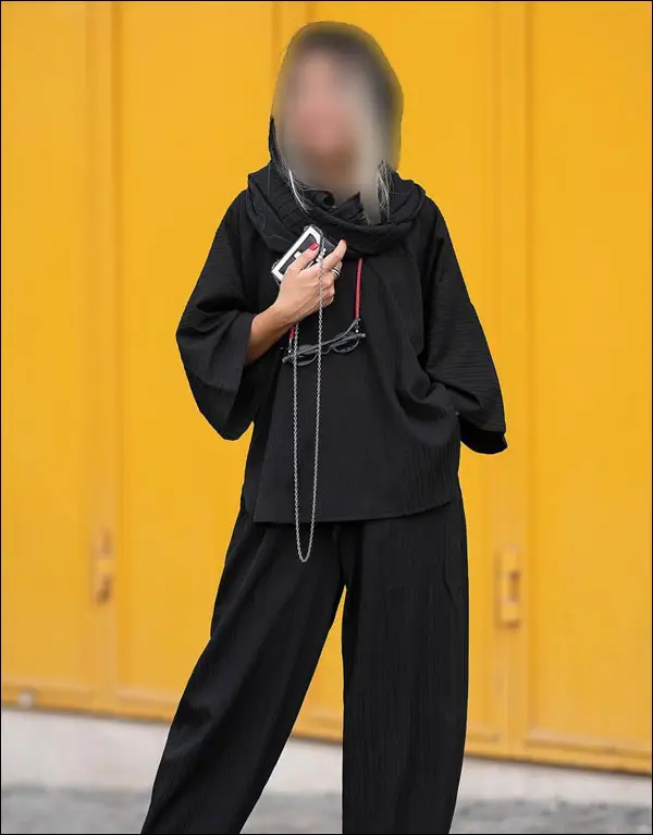 مدل تونیک جلو بسته با طرح به روز
