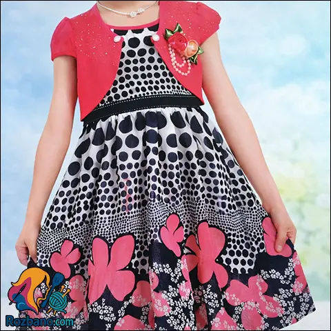 دوخت سارافون و كت كودك ساده و شیك + آموزش گام به گام